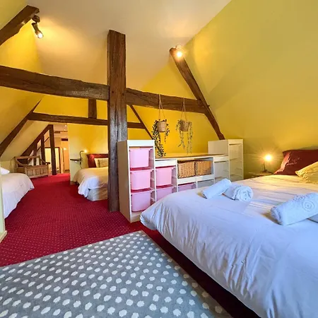 Prázdninový dům Du Bel Angerville Bain Nordique Pont L'eveque