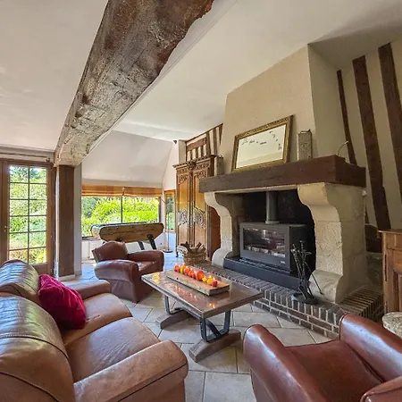 بيت للعطل Du Bel Angerville Bain Nordique Pont L'eveque *