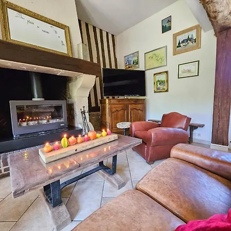 Du Bel Angerville Bain Nordique Pont L'eveque Prázdninový dům Saint-André-dʼHébertot