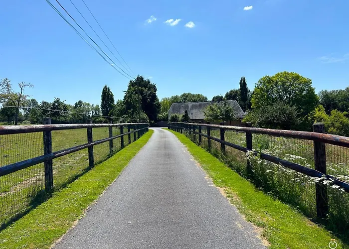 Du Bel Angerville Bain Nordique Pont L'evêque Casa de Férias Saint-André-dʼHébertot
