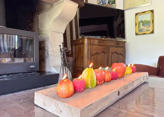 Casa de Férias Du Bel Angerville Bain Nordique Pont L'evêque