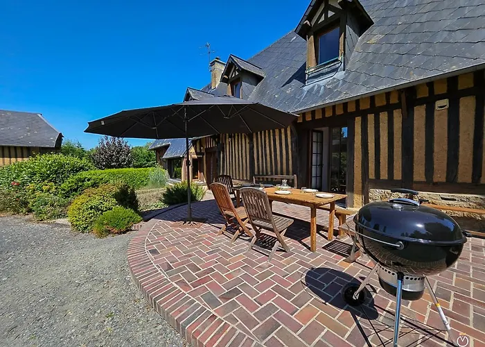 Du Bel Angerville Bain Nordique Pont L'evêque Casa de Férias Saint-André-dʼHébertot